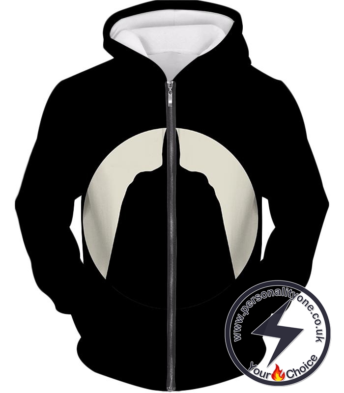 Ultimate Gotham Vigilante Batman Promo Black Zip Up Hoodie